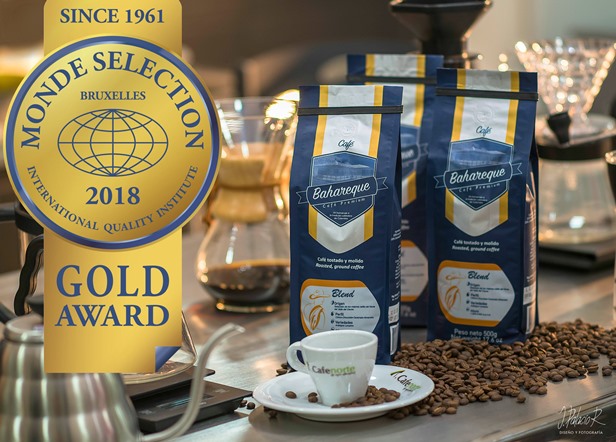 Café Bahareque gana el premio Medalla de Oro Monde Selection