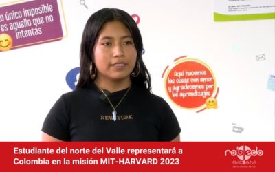 Estudiante del norte del Valle representará a Colombia en la misión  MIT-HARVARD 2023: Investigadoras Ondas en Boston, en Estados Unidos